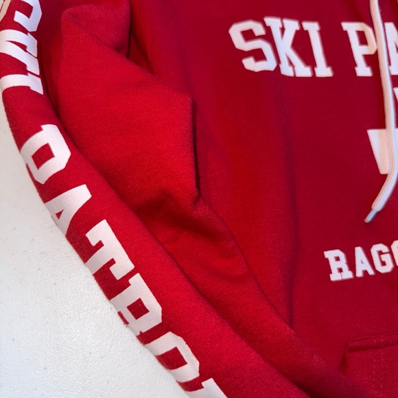 Ski Patrol Bagged Mountain Pullover Hoodie Sweatshirt Adult Small Unisex - Picture 6 of 9